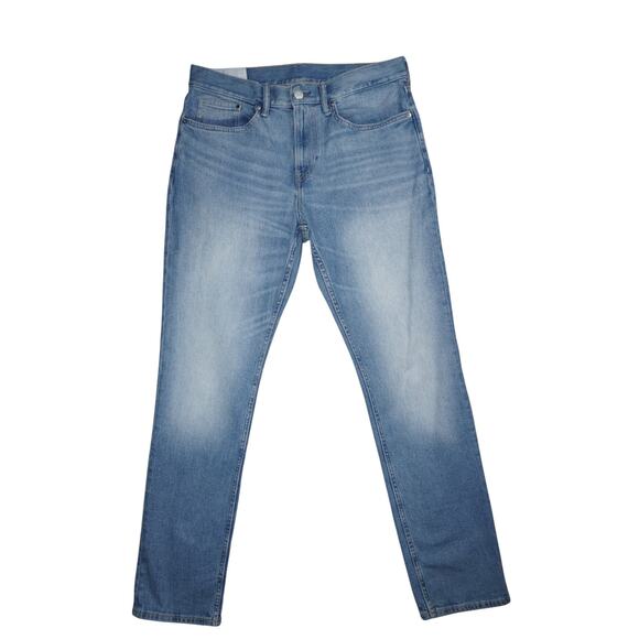 H&M Slim Fit Jeans Light Wash Blue Denim Men’s Size 32x32 - Picture 1 of 6